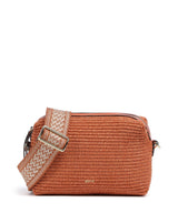 Abro Raffia Kaia Bolsa tiracolo orange