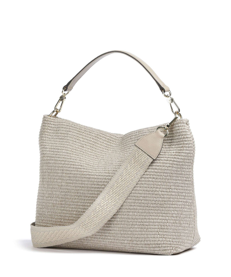 Abro Raffia Kaia Hobo bag sahara