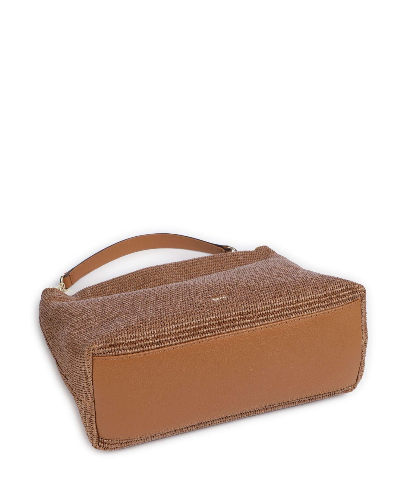 Abro Raffia Kaia Hobo bag cuoio