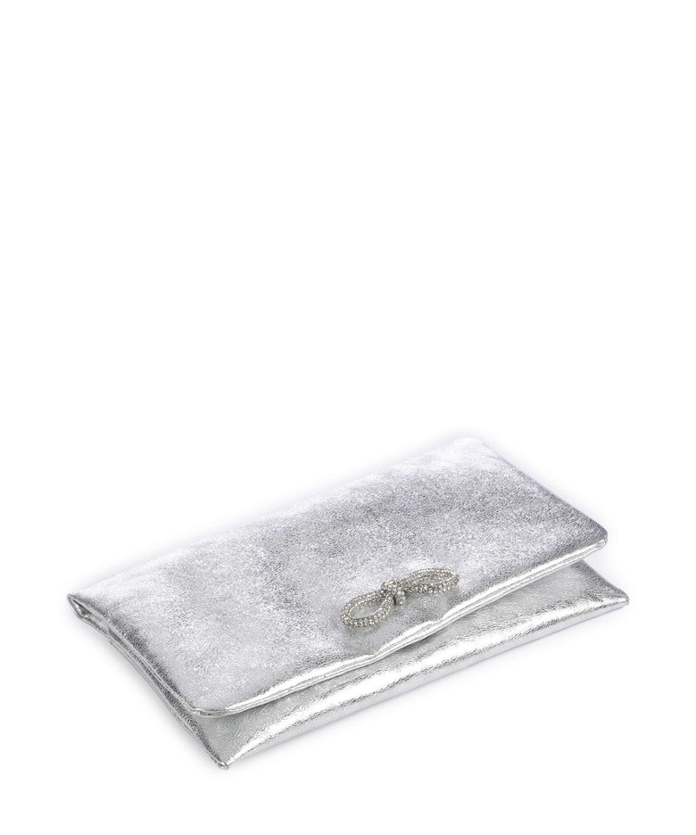 Abro Mimosa Strass Clutch bag silver