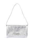 Abro Mimosa Strass Bolsa tiracolo silver