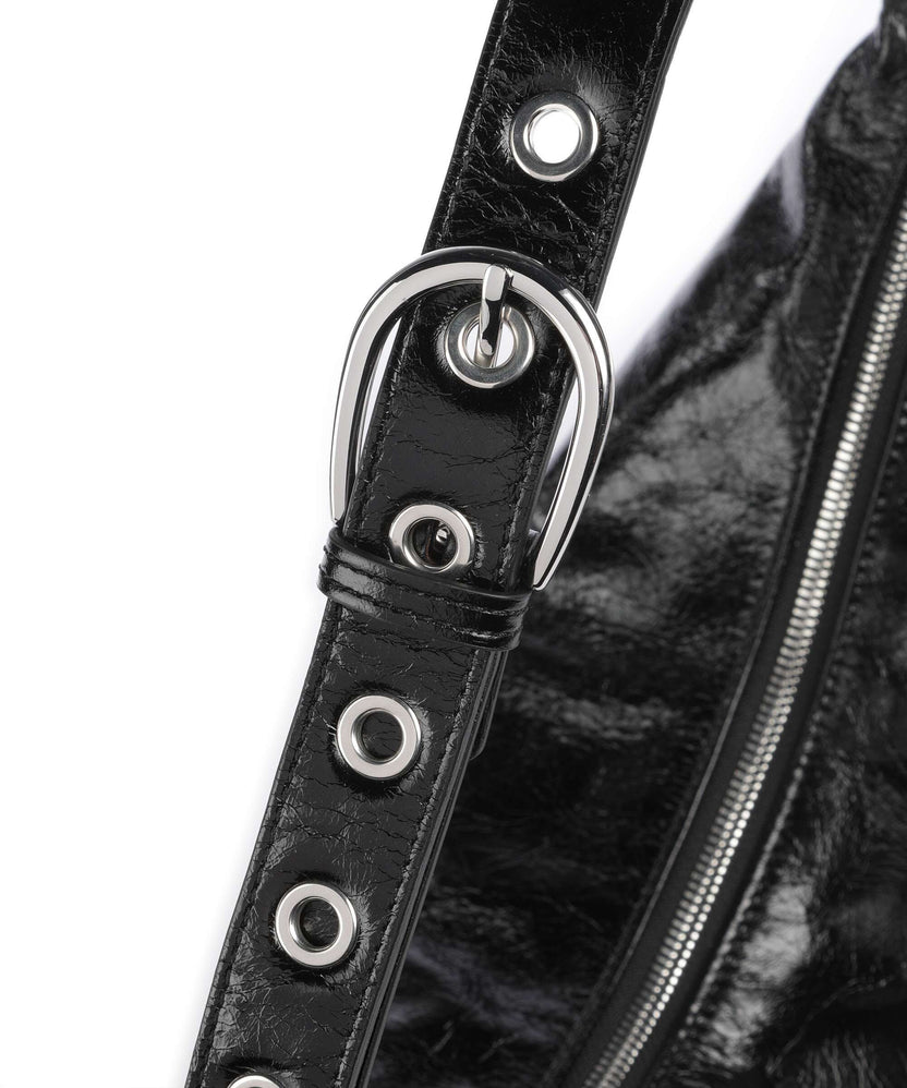 Abro Alias Soft By My Side Hobo bag black/nickel