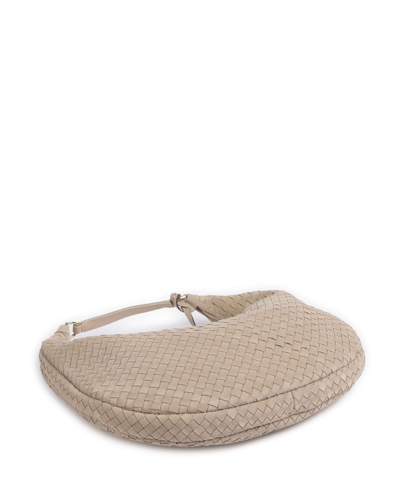 Abro Suede Nana Hobo bag natural