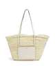 Abro Dalia Gemma bolsa shopper beige
