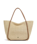 Abro Maglia Raffia Willow bolsa shopper natural