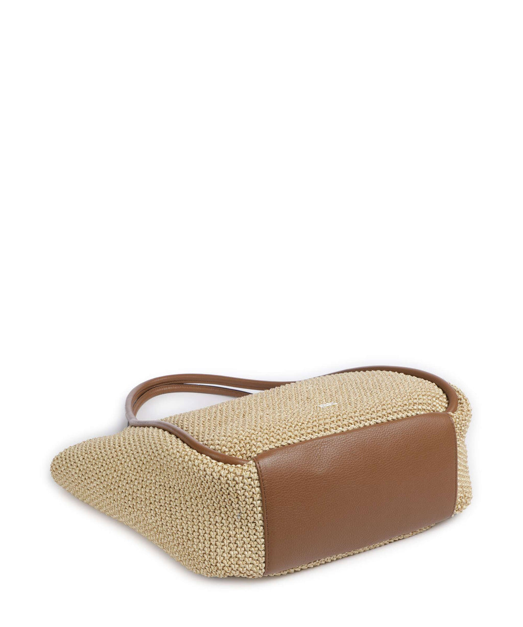 Abro Maglia Raffia Willow Tote bag natural