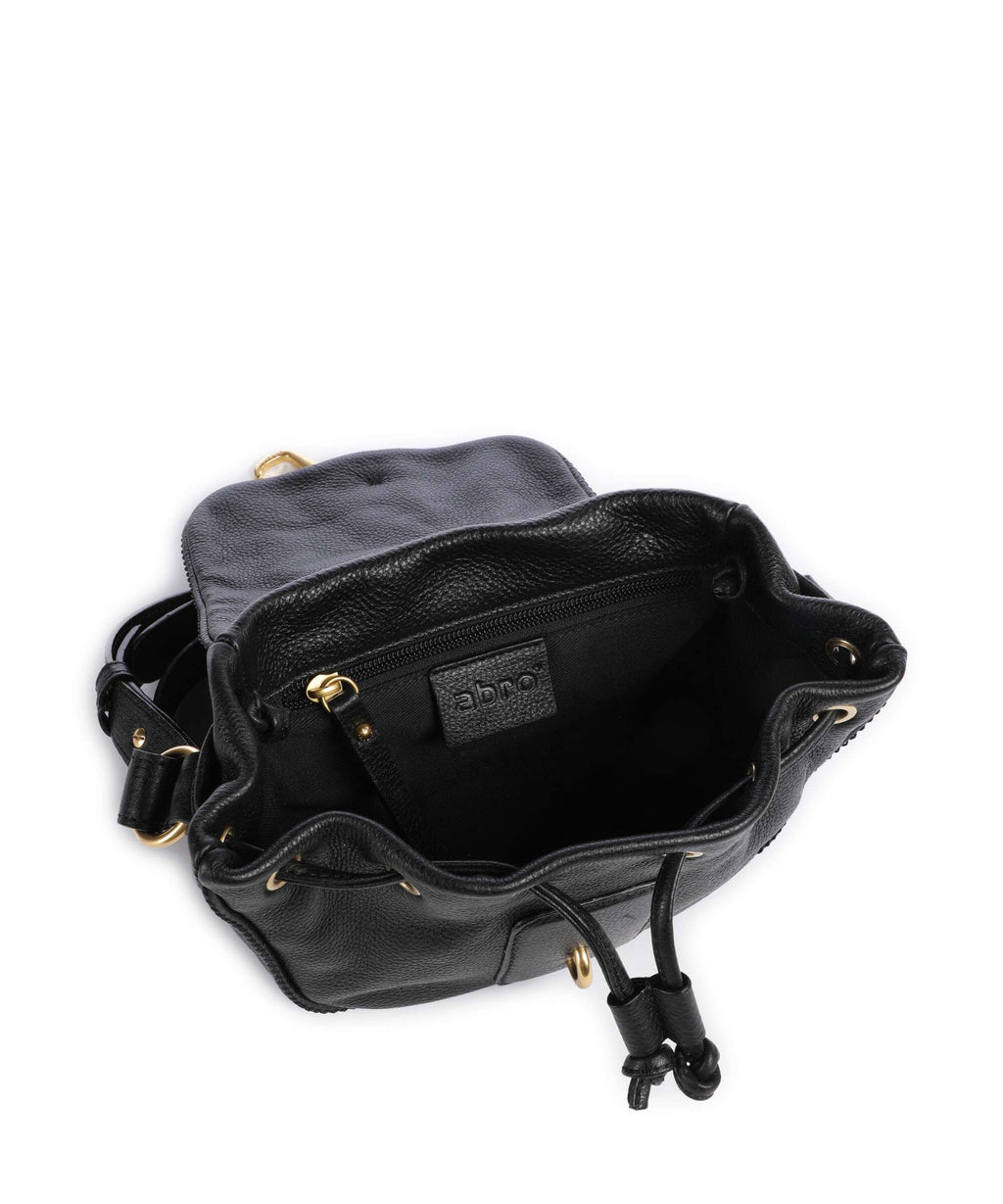 Abro Dalia Star Saddle Crossbody bag black/gold