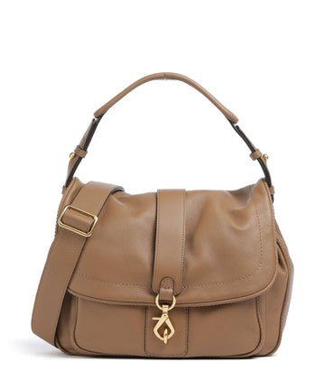 Abro Dalia Star Saddle Saco de balde caramel/cognac