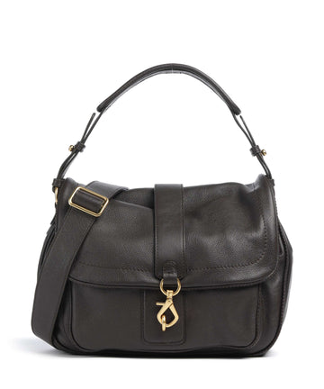 Abro Dalia Star Saddle Saco de balde dark brown