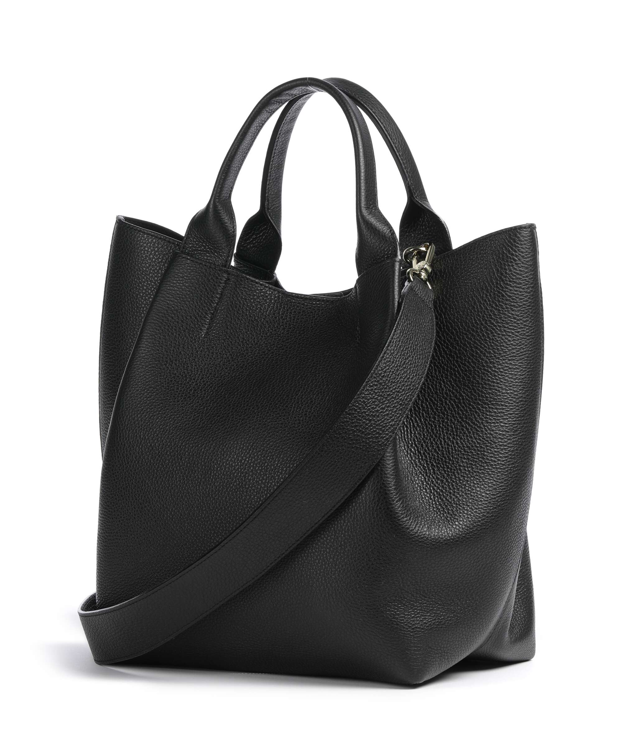 Abro Agave Essential Medium Handbag black/gold