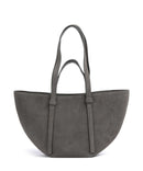 Abro Suede Cosmo Medium bolsa shopper grey