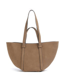 Abro Suede Cosmo Medium bolsa shopper camel