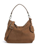 Abro Suede Juna Small Saco de balde camel