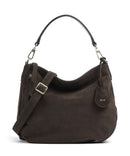 Abro Suede Juna Small Saco de balde dark brown
