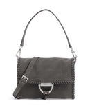 Abro Suede Temi Stitch Bolsa tiracolo grey