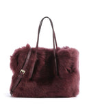 Abro Shearling Noelle Bolsa bordeaux