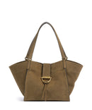 Abro Suede Temi bolsa shopper military