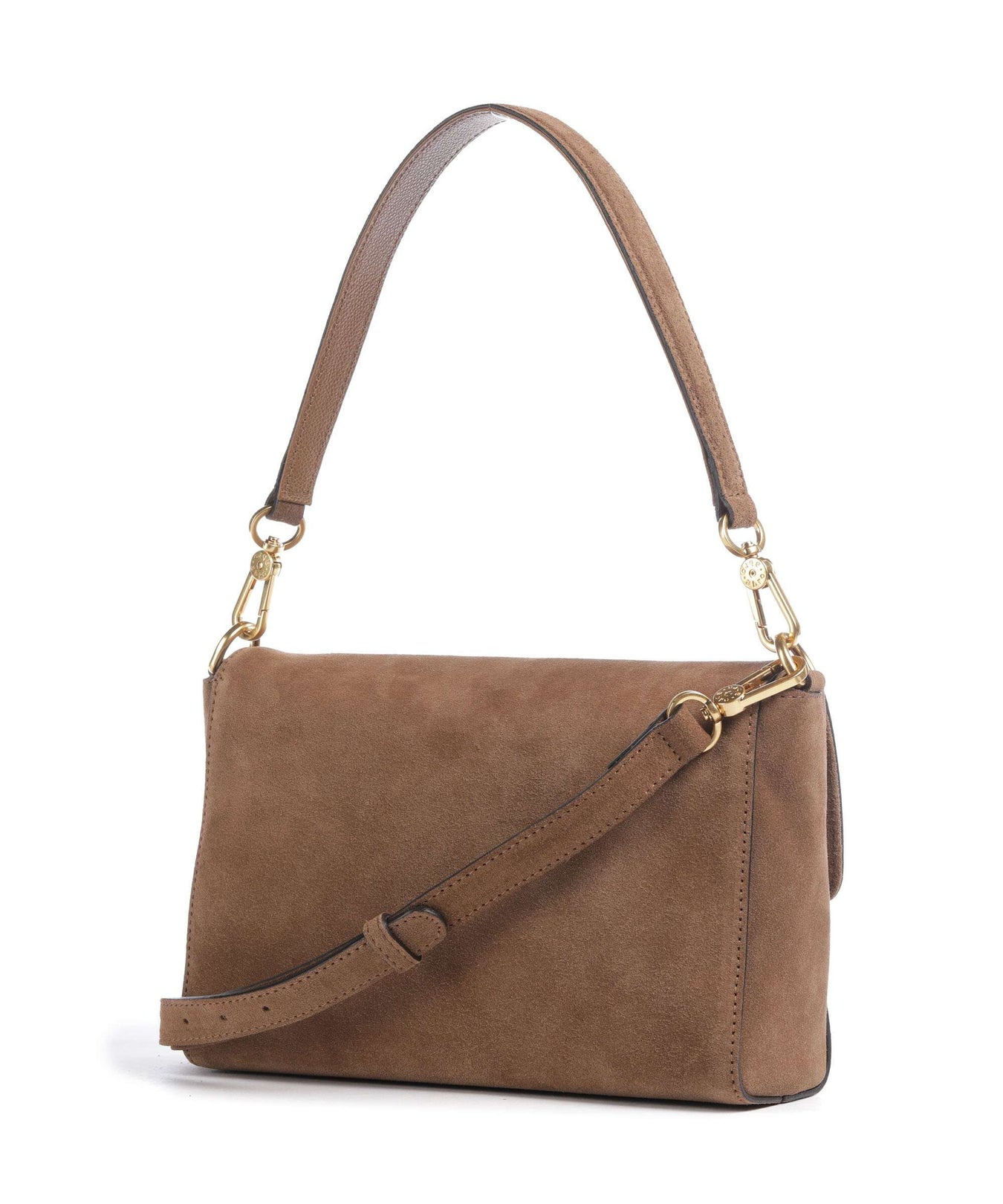 Abro Suede Temi Shoulder bag camel