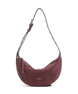 Abro Suede By My Side Small Bolsa tiracolo bordeaux