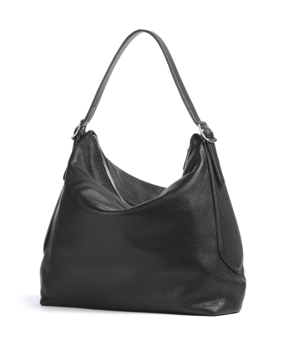 Abro Agave Carina Hobo bag black/silver