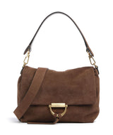 Abro Suede Temi Medium Bolsa tiracolo wood