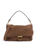 Abro Suede Temi Large Bolsa tiracolo wood