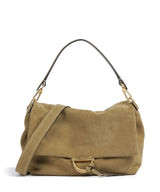 Abro Suede Temi Large Bolsa tiracolo mud