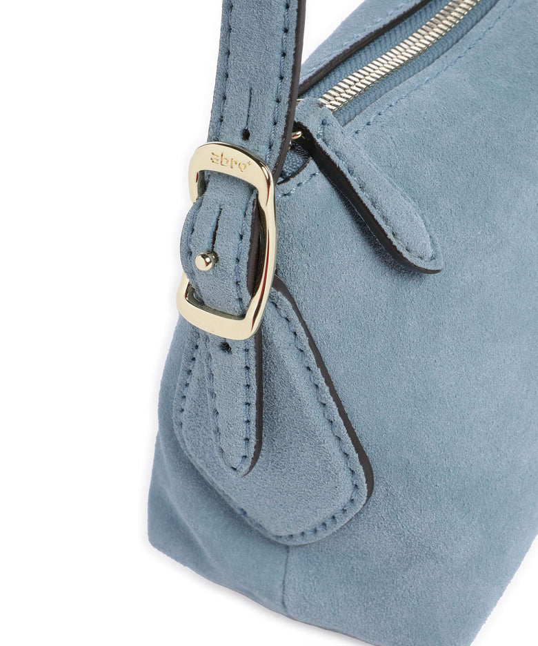 Abro Suede Carina Shoulder bag sapphire