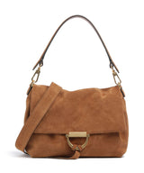 Abro Suede Temi Medium Bolsa tiracolo cuoio