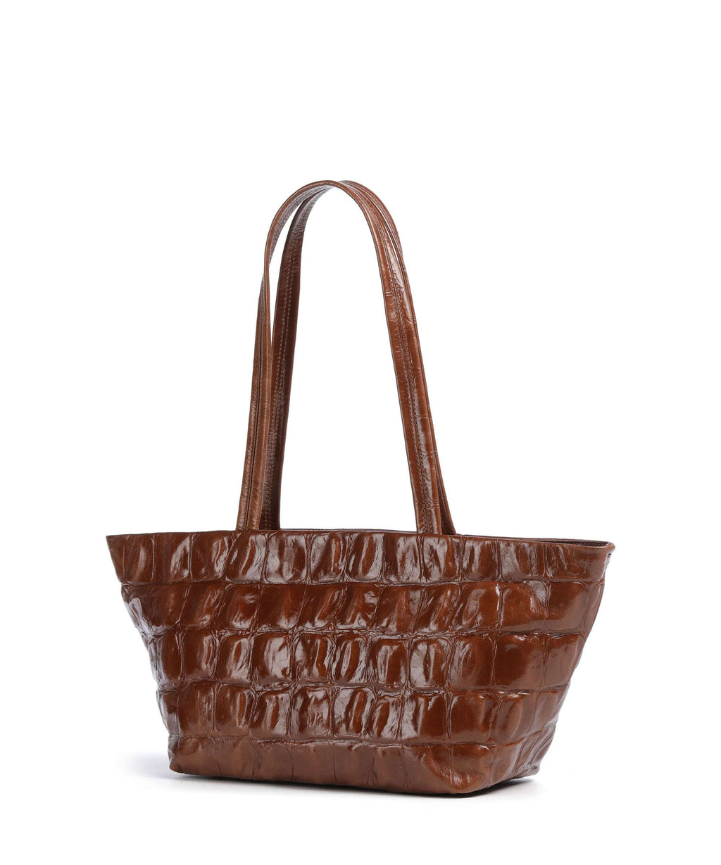 Abro Maxi Cocco Alba Shoulder bag caramel/cognac