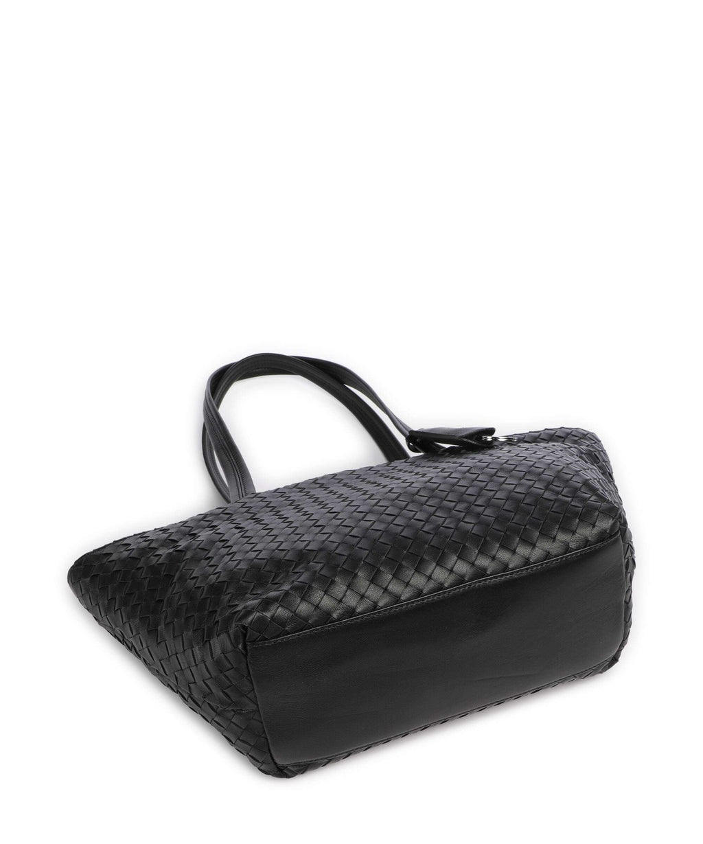 Abro Piuma Alba Shoulder bag black/nickel