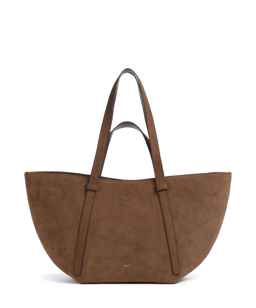 Abro Suede Cosmo Large Tote bag wood