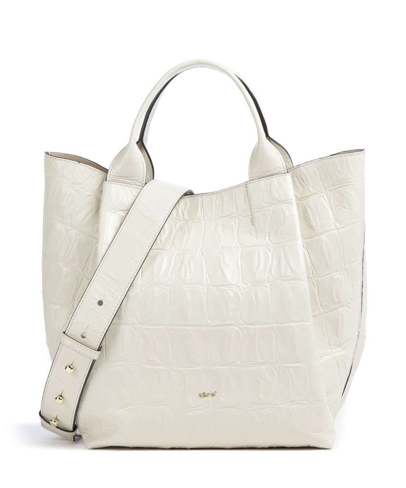 Abro Maxi Cocco Essential Medium Handbag milk