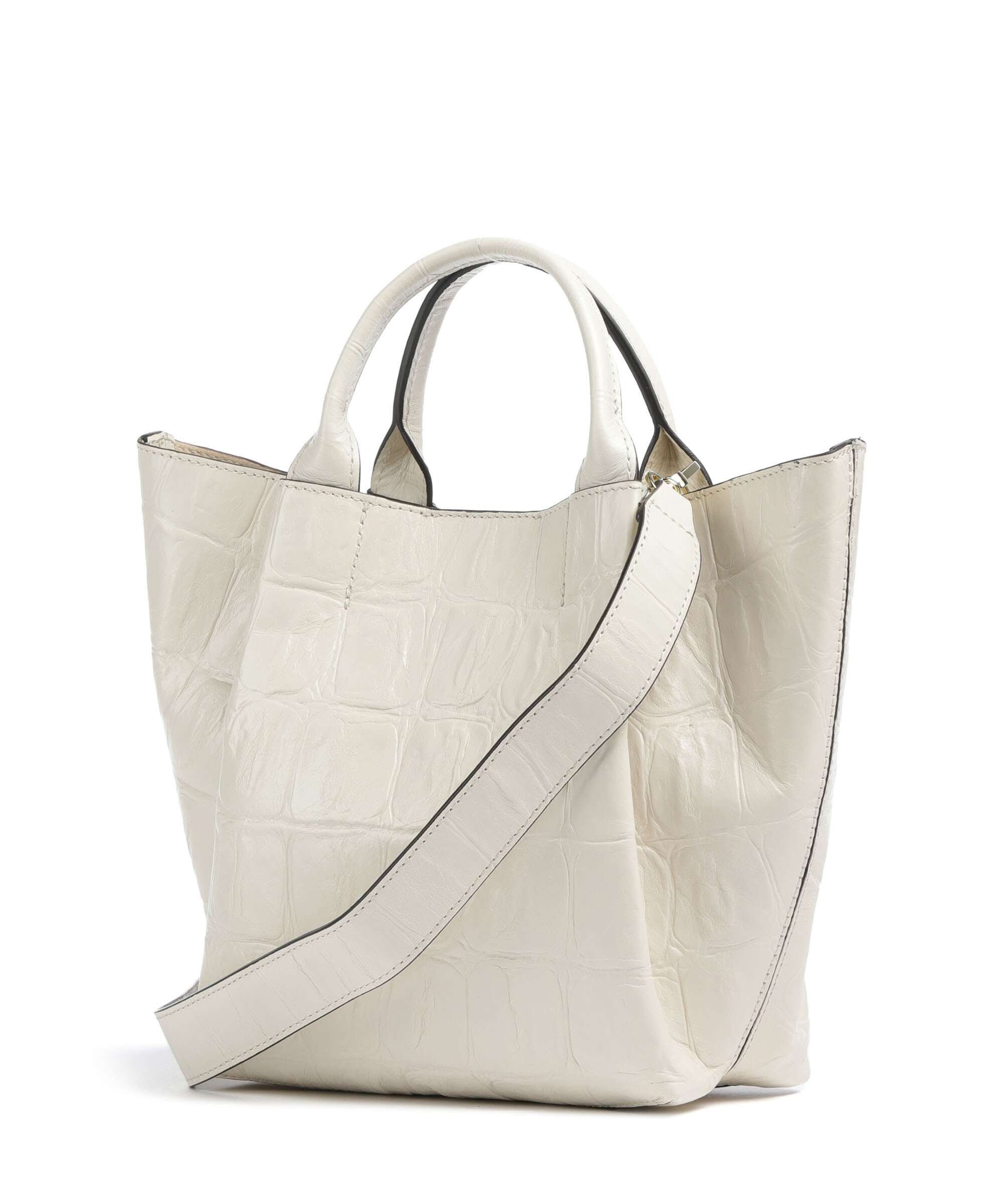 Abro Maxi Cocco Essential Small Handbag milk