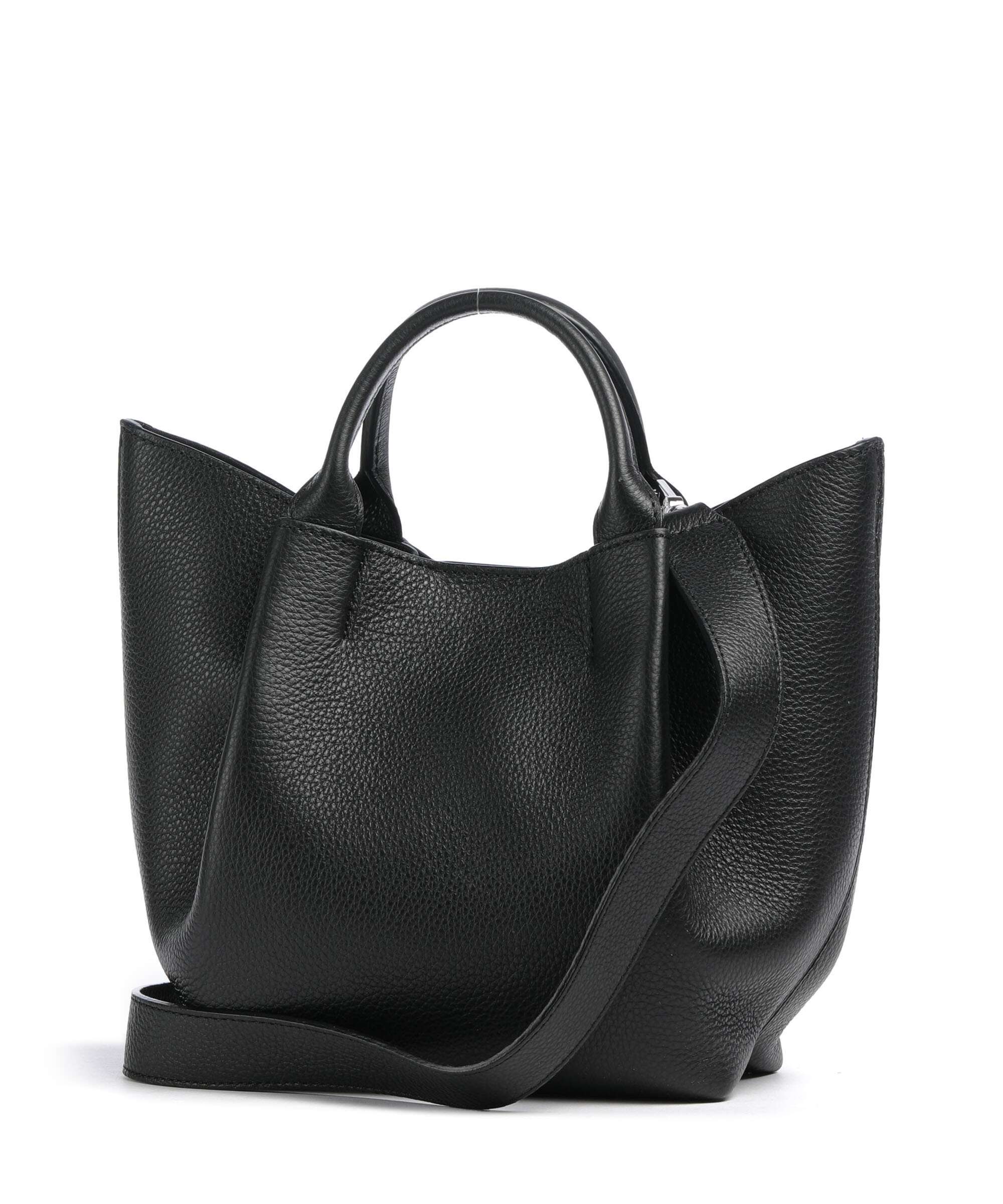 Abro Agave Essential Small Handbag black/nickel