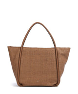 Abro Raffia Intreccio Willow bolsa shopper caramel/cognac