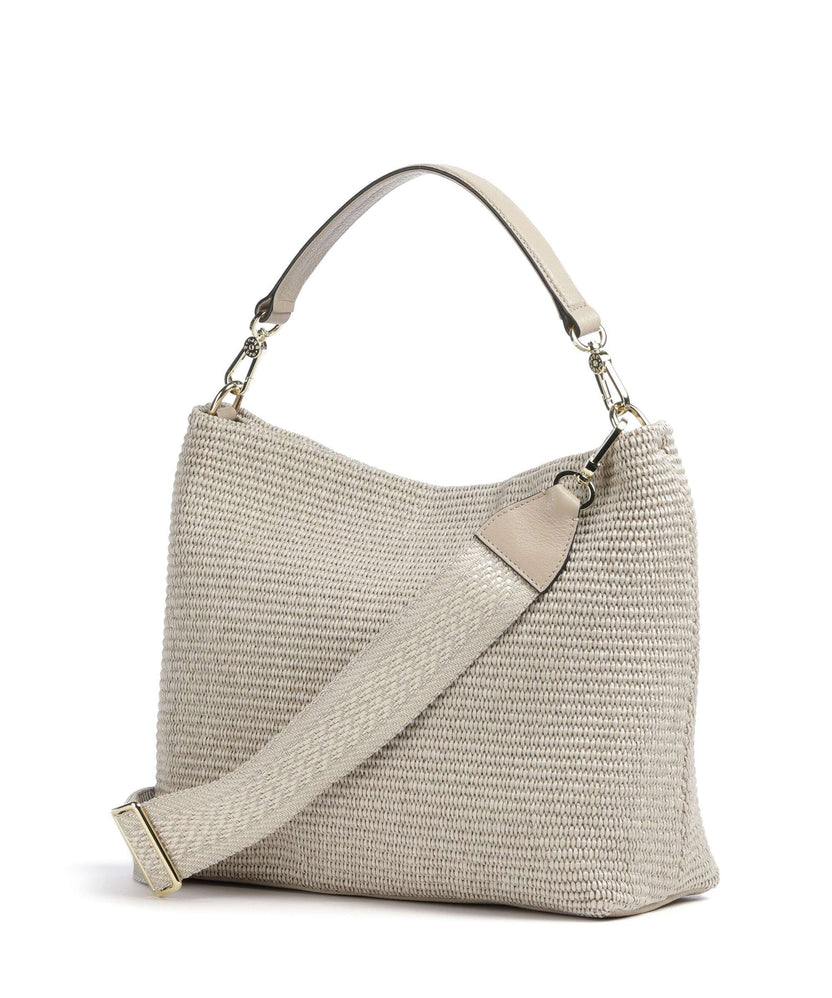Abro Raffia Kaia Hobo bag sahara