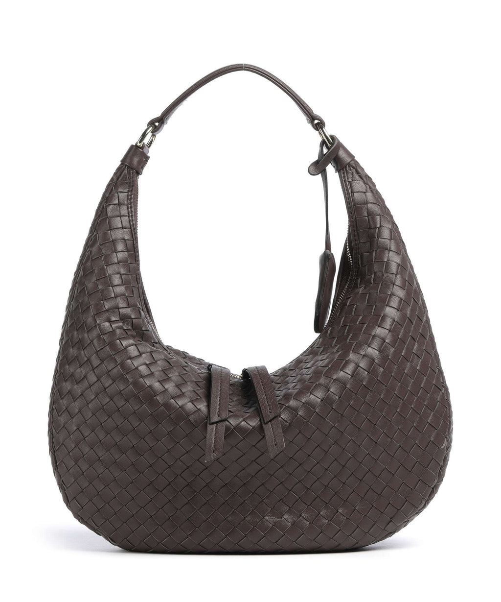 Abro Piuma Nana Small Hobo bag wood