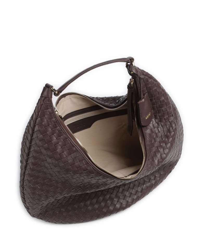 Abro Piuma Nana Hobo bag wood