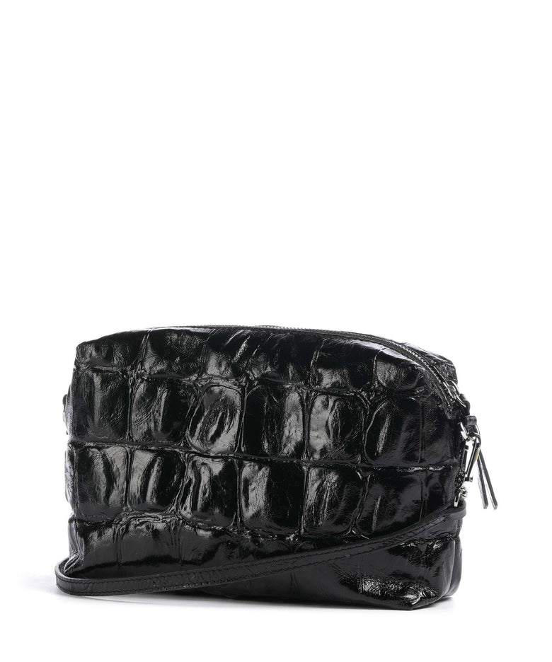 Abro Maxi Cocco Kaia Crossbody bag black/nickel
