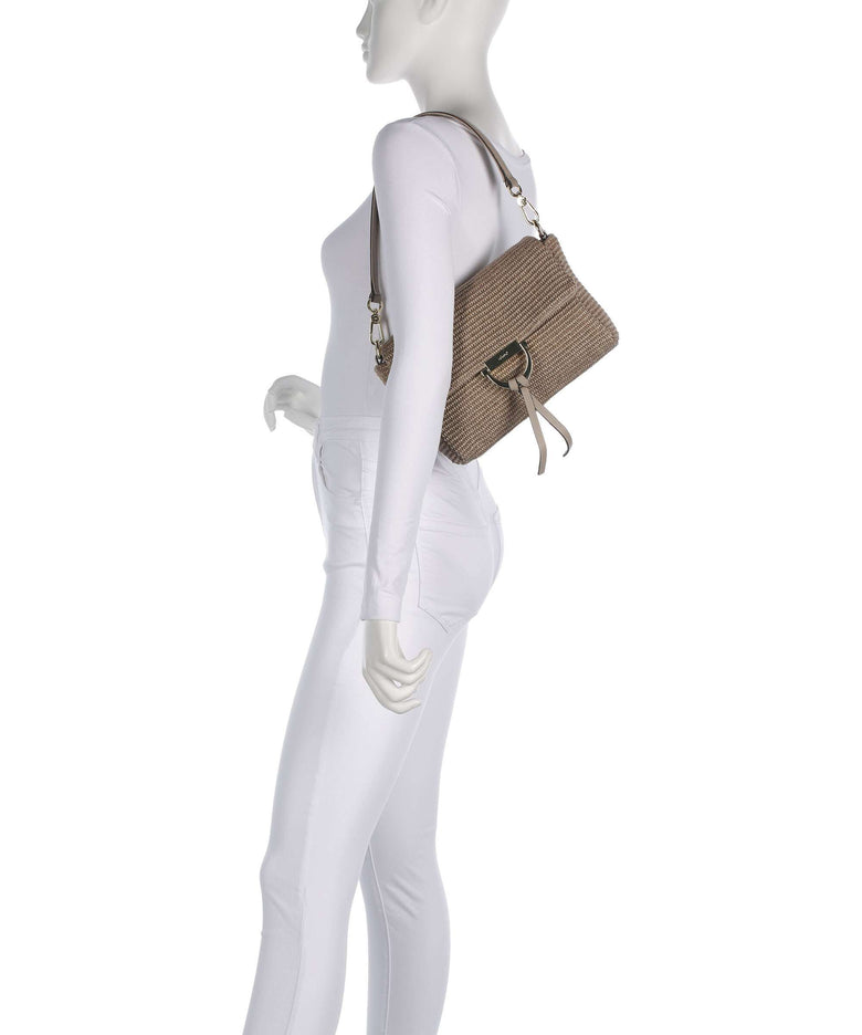 Abro Raffia Classica Temi Shoulder bag siena