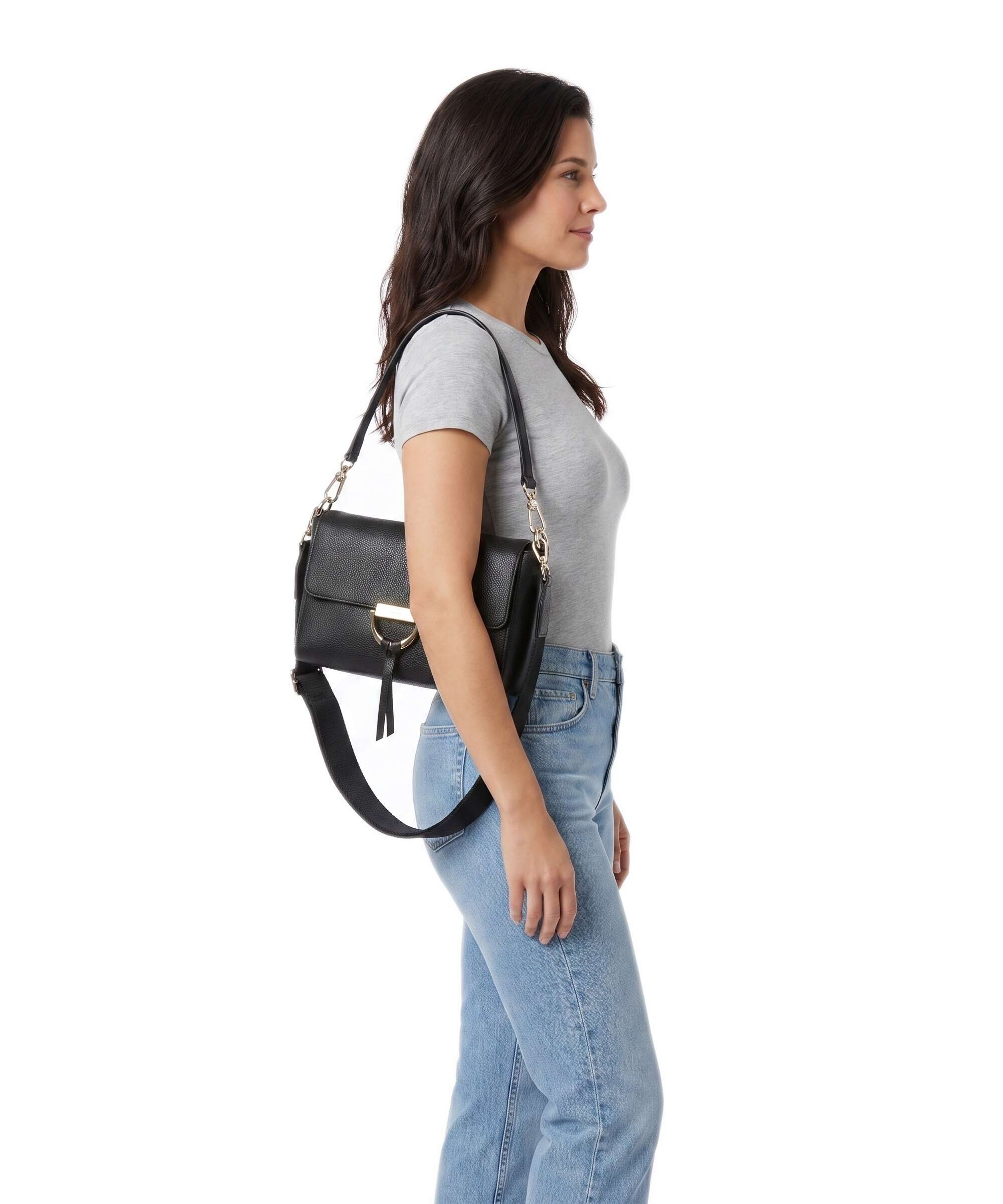 Abro Agave Temi Shoulder bag black/gold