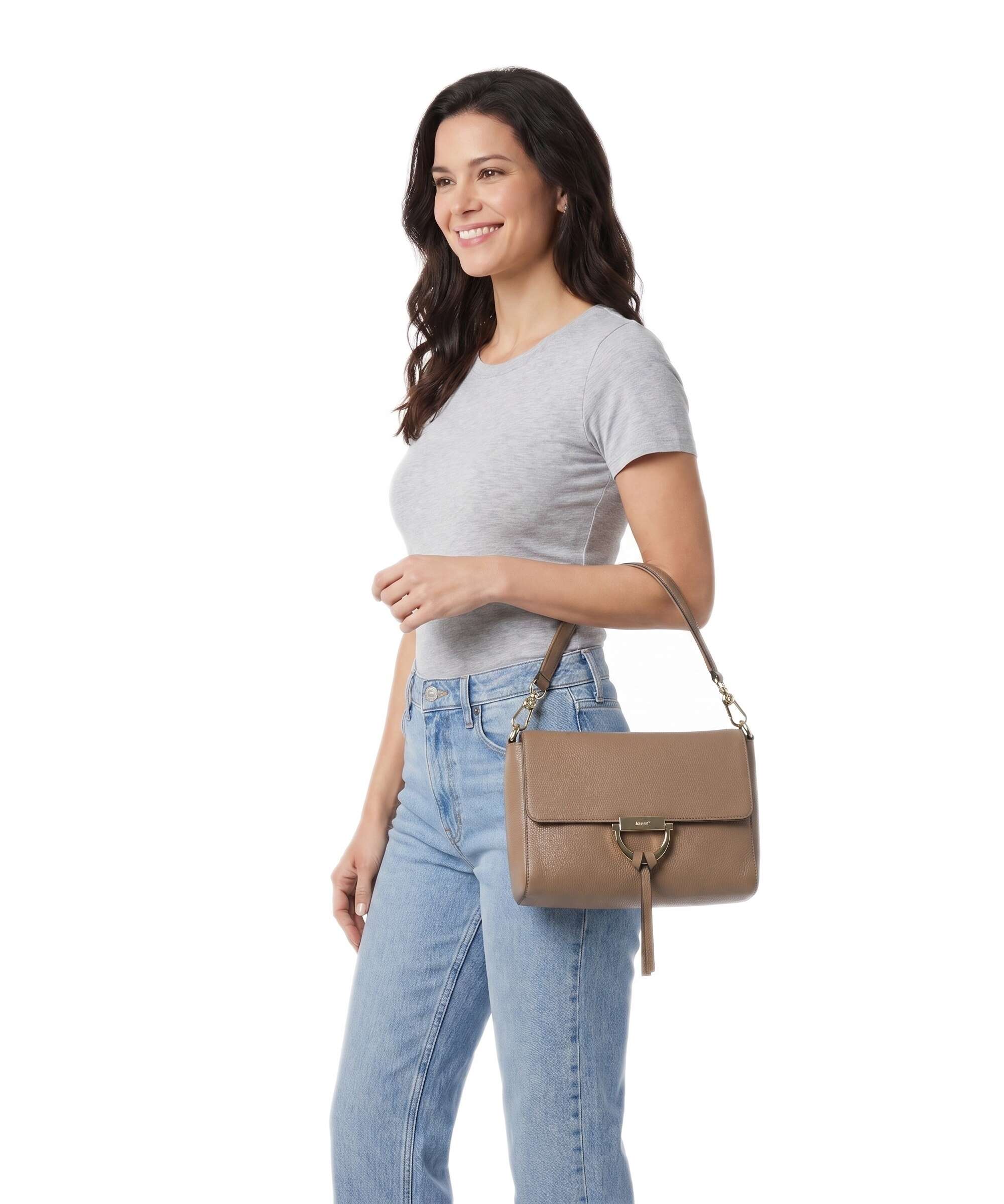 Abro Agave Temi Shoulder bag cappuccino