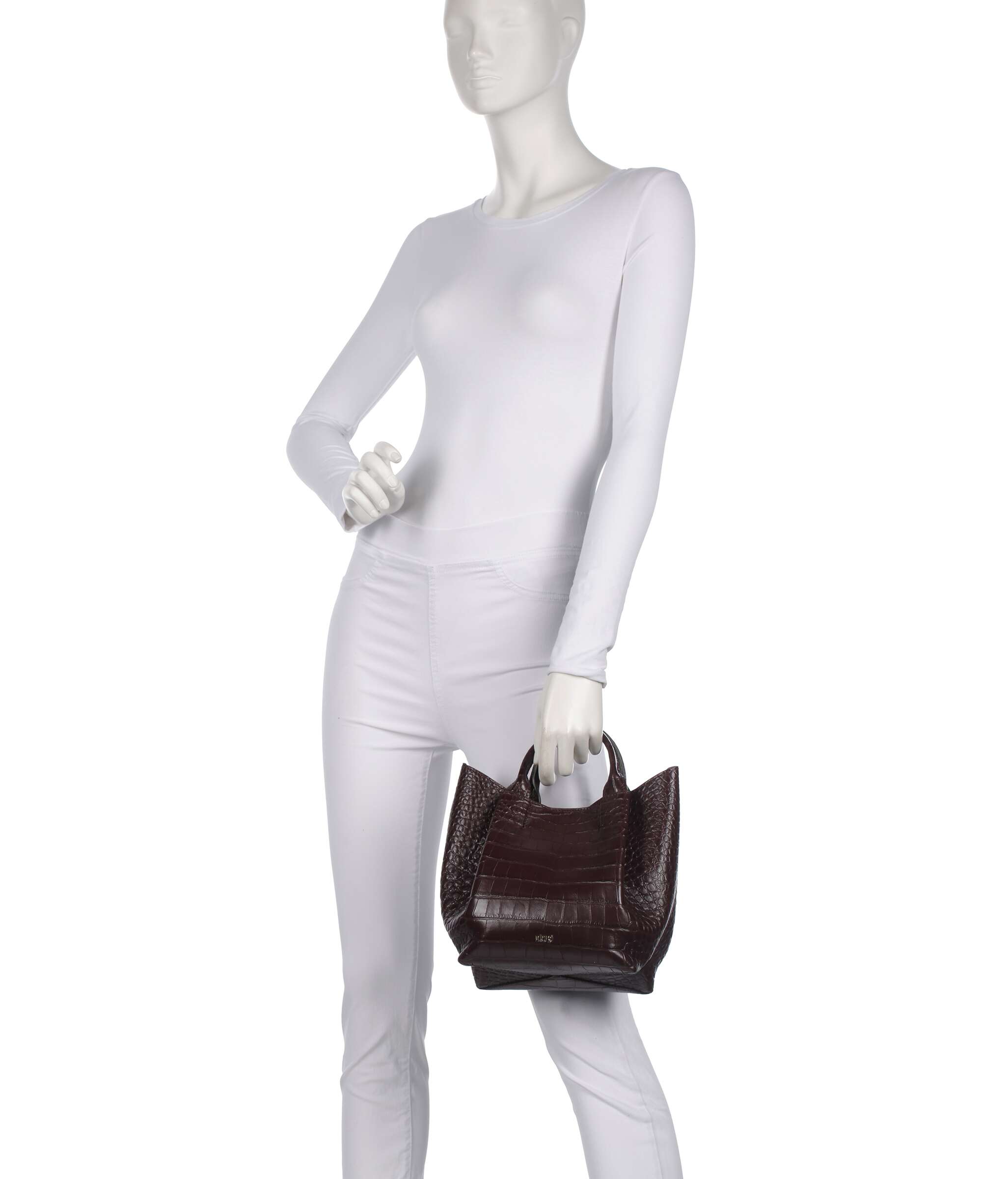 Abro Cocco Mondial Essential Small Handbag burgundy