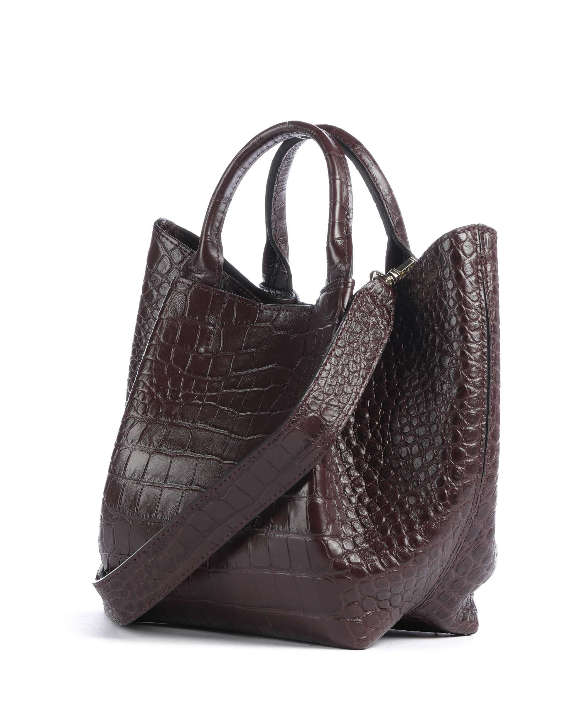 Abro Cocco Mondial Essential Small Handbag burgundy