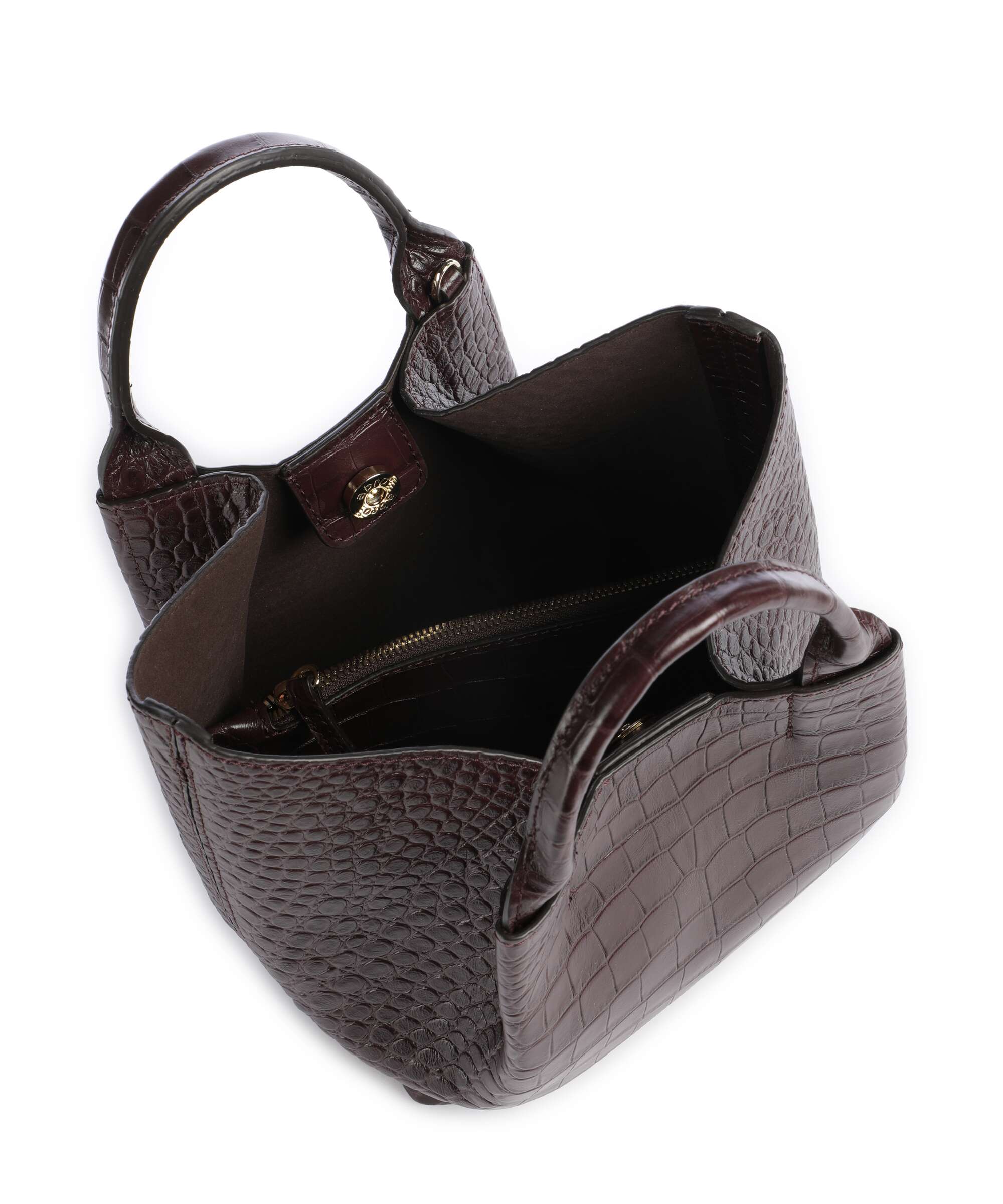 Abro Cocco Mondial Essential Small Handbag burgundy