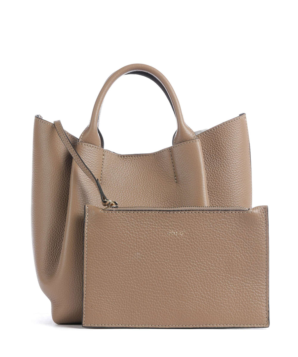 Abro Agave Essential Small Handbag cappuccino
