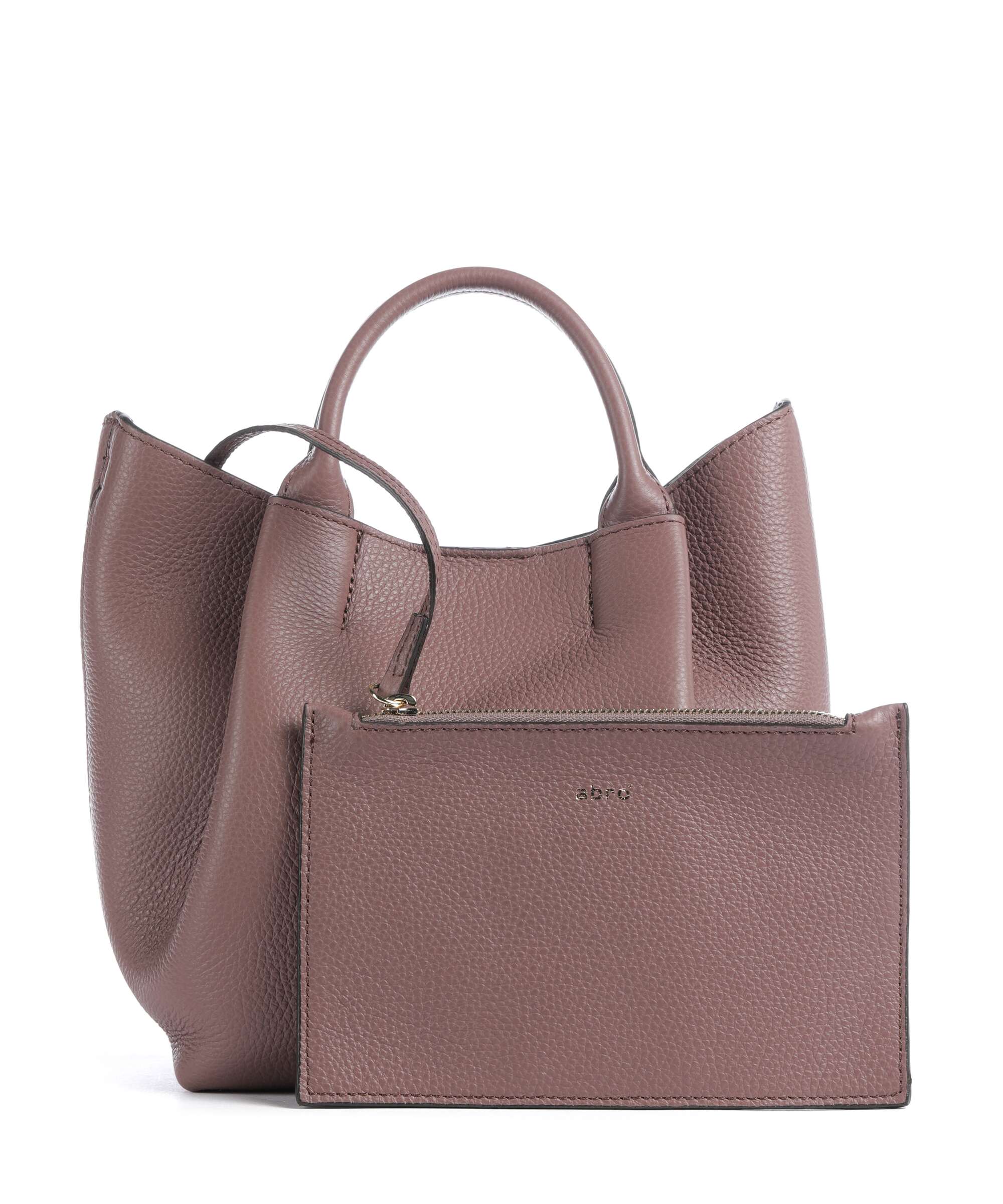 Abro Agave Essential Small Handbag rosewood