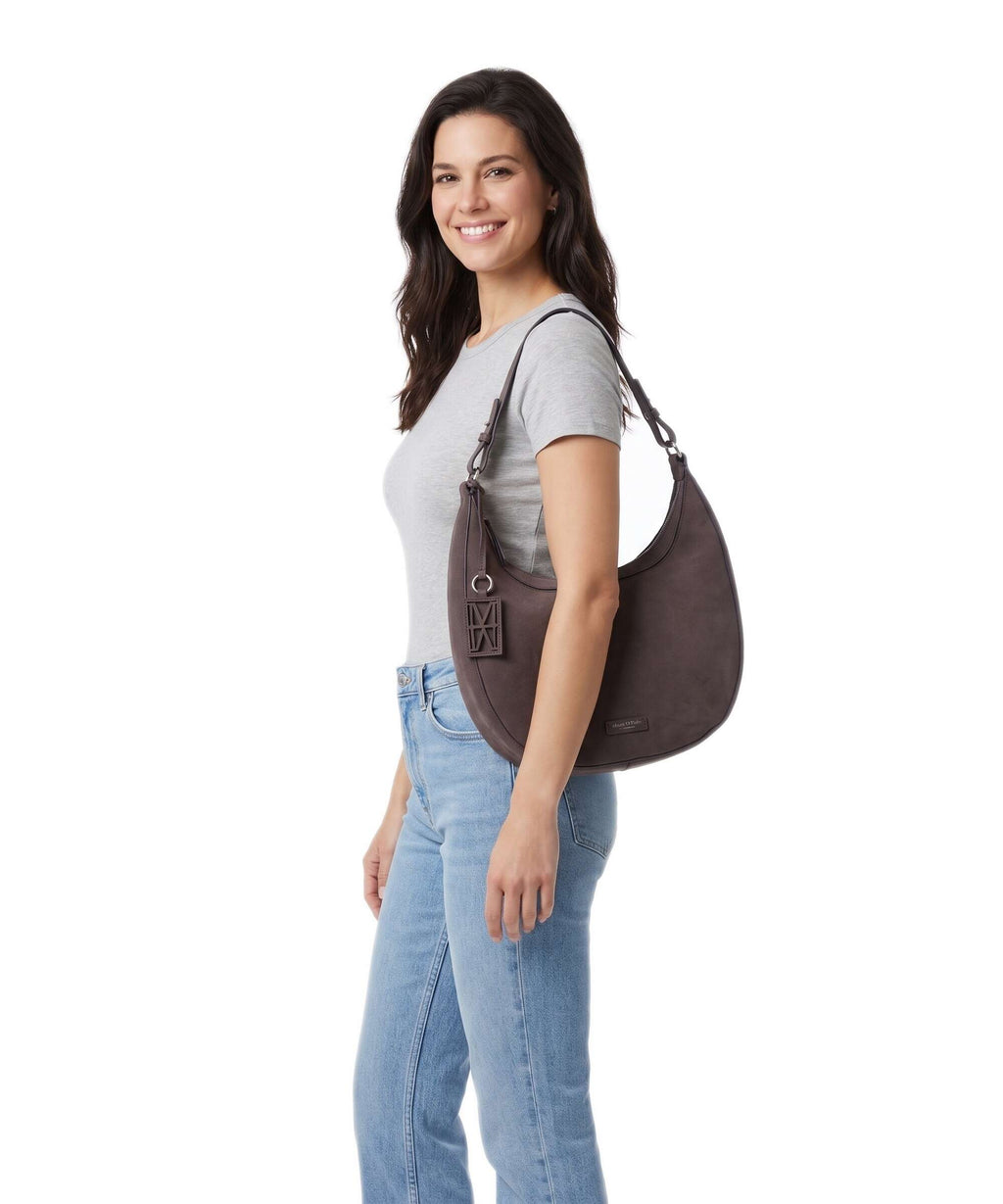 Marc O'Polo Bellilo M Hobo bag light plum