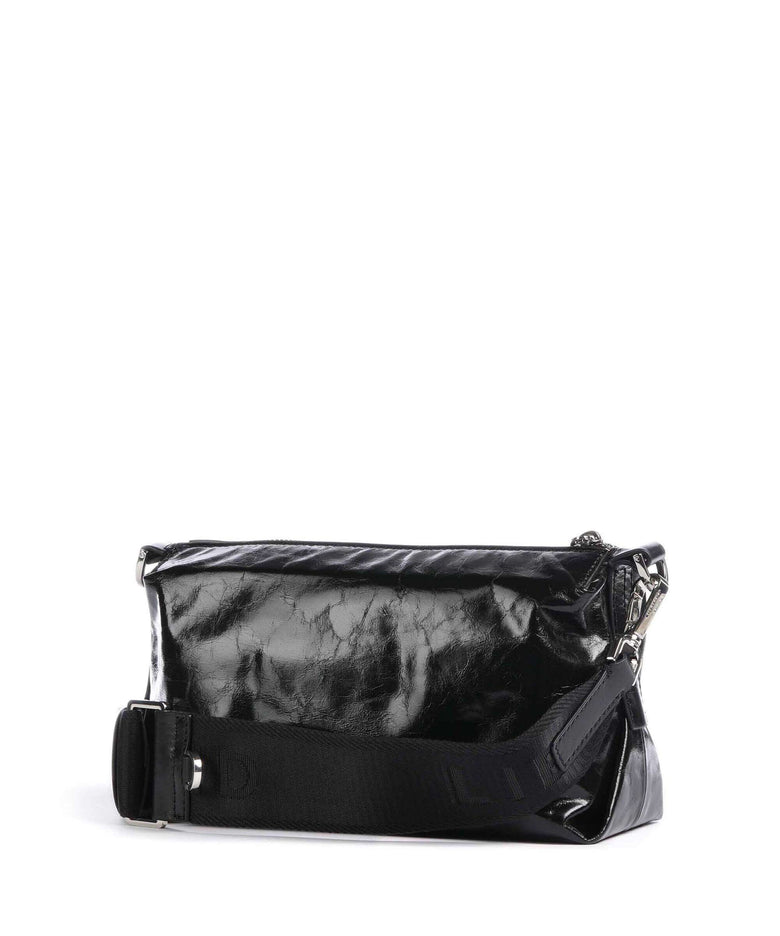Liebeskind Elvira Paper Touch Crinkle S Crossbody bag black